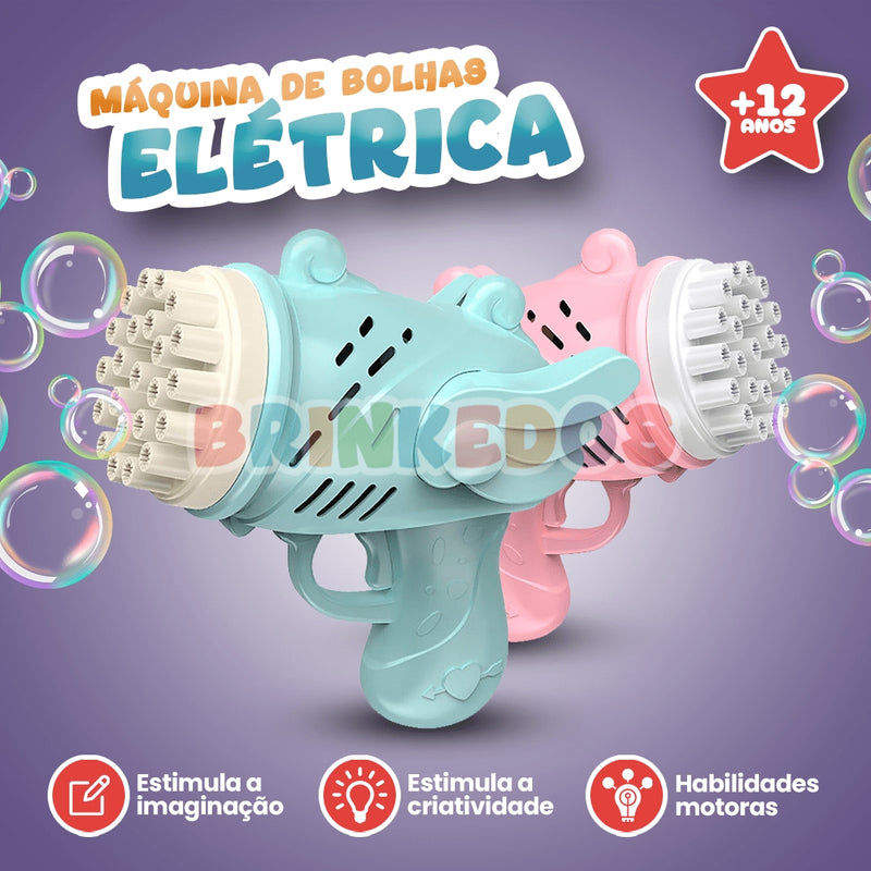 Máquina de Bolhas Elétrica Automática