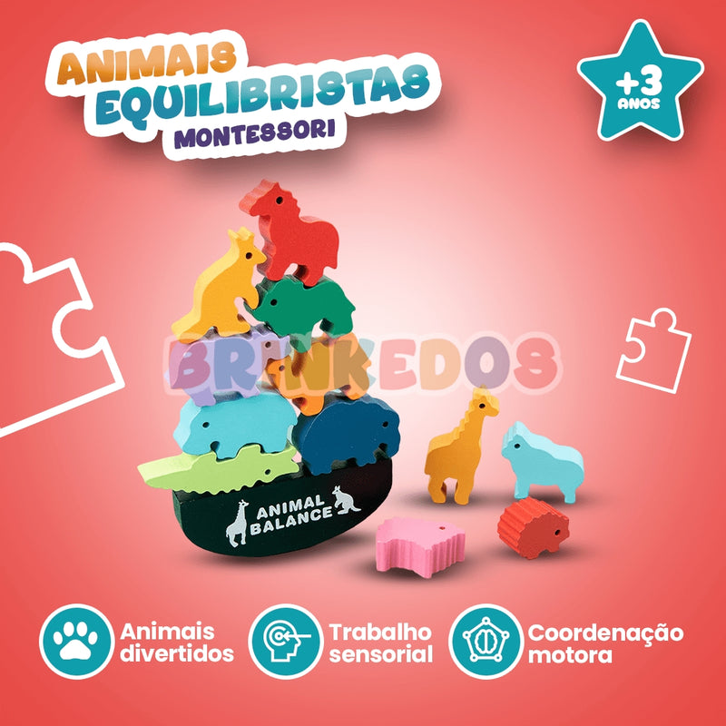 Animais Equilibristas - Montessoriano