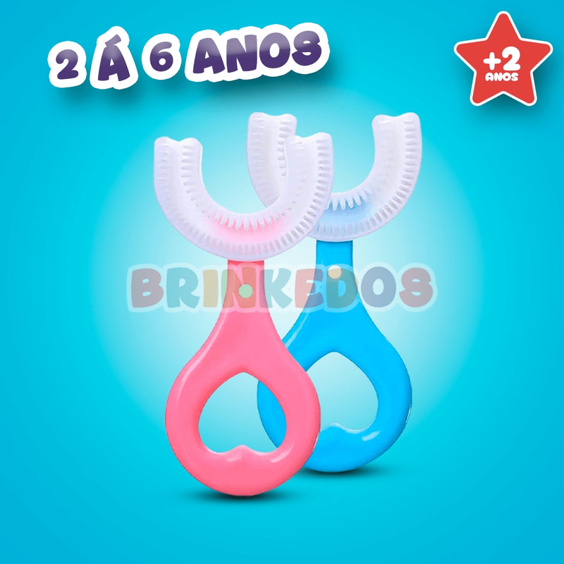 Escova de Dentes infantil 360°